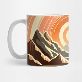 Sunrise over the Mountains Mug